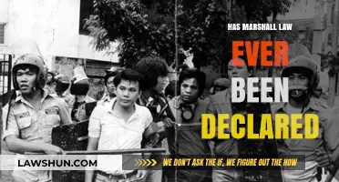 Has Martial Law Ever Been Declared: A Historical Examination