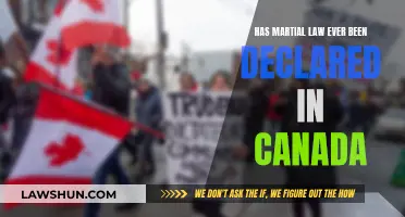 Martial Law in Canada: A Historical Perspective