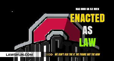 Ohio SB 53: Enacted as Law or Still Pending?