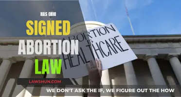 Ohio's Abortion Law: Signed, Sealed, Delivered