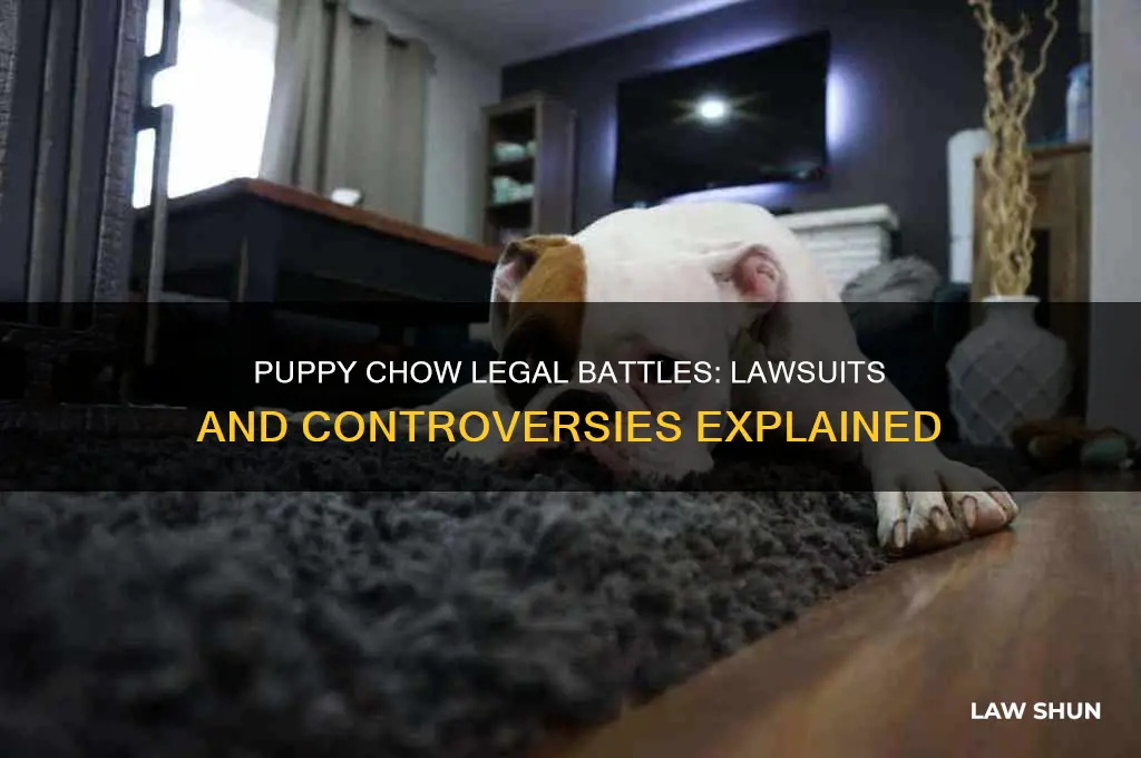 has puppy chow had any law suits