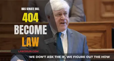 Senate Bill 404: Law or Not?