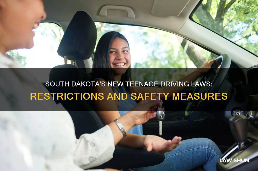 has south dakota adopted more laws to restrict teenage driving