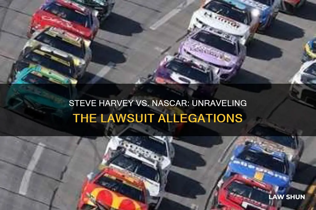 has steve harvey got a law suit agaist nascar