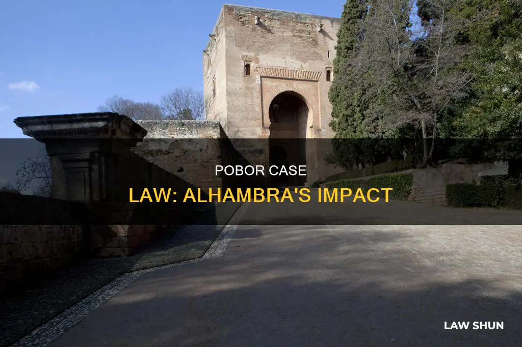 has the city of alhambra pobor case law