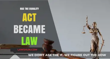 Has the Equality Act Become Law? Understanding Its Current Legal Status
