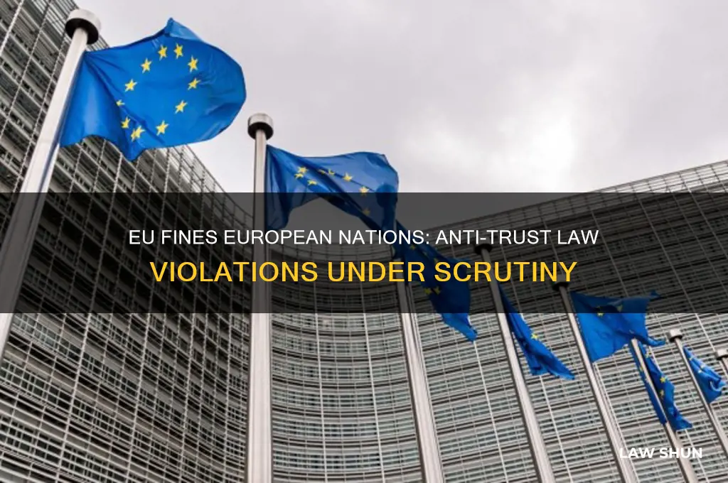 has the eu fned european countries for anti trust laws