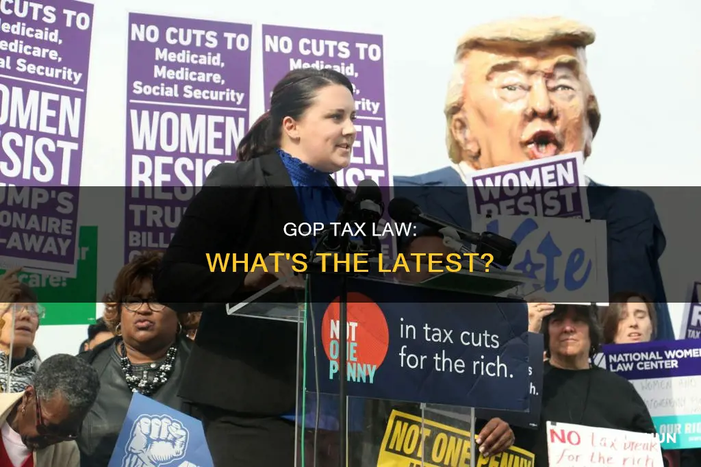 has the gop tax law been put in palce