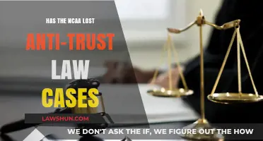 NCAA's Anti-Trust Law Losses: A History of Legal Battles