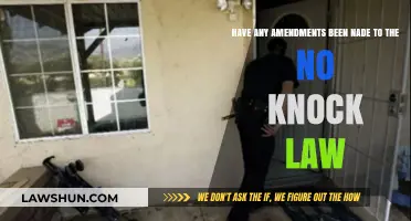 Updates to No-Knock Law: Recent Amendments and Their Impact