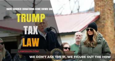Trump Tax Law: Impact on Church Donations
