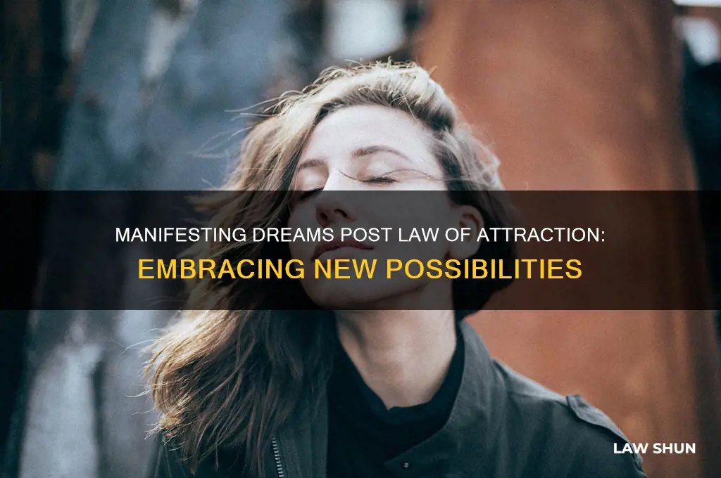 have dreams after doing law of attraction