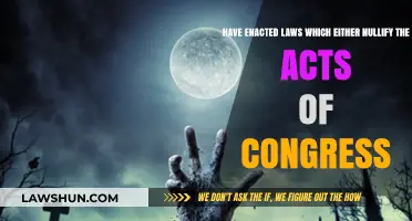 States Challenging Federal Authority: Nullifying Acts of Congress Through New Laws