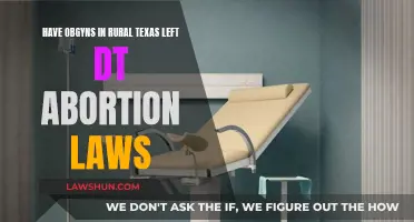 Texas Abortion Law: OB-GYNs Leaving Rural Areas