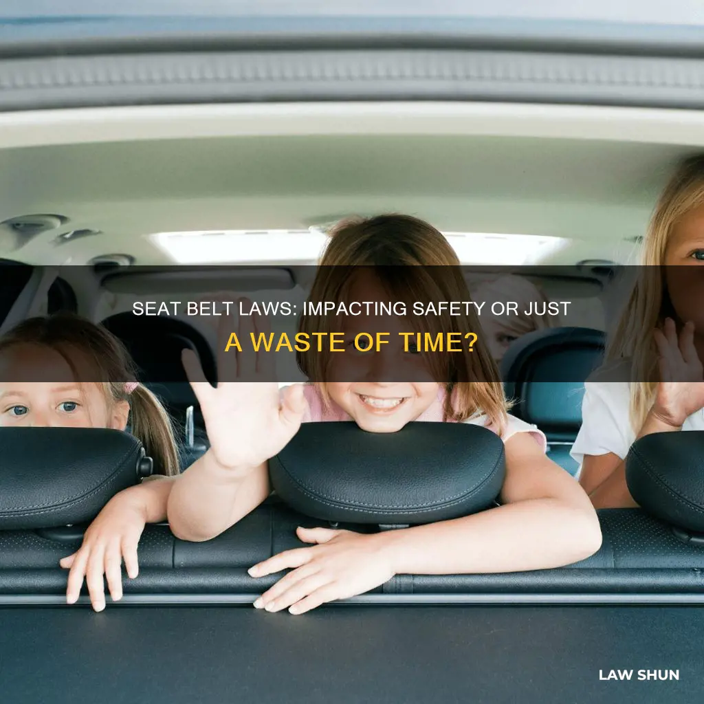 have seat belt laws made a difference