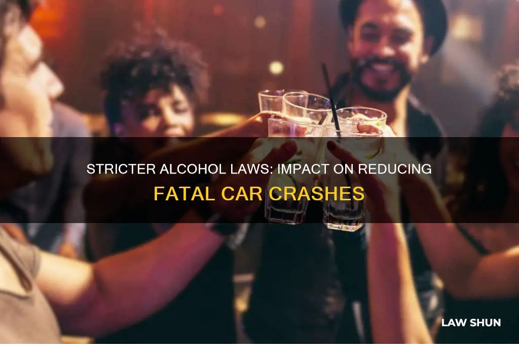 have stricter laws lowered alcohol related automobile deaths