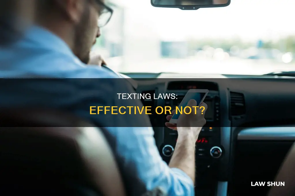 have texting laws made a difference