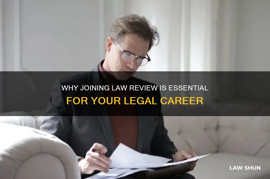 have to be in law review