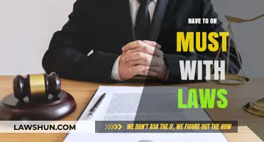 Legal Obligations: Understanding the Difference Between 'Have To' and 'Must