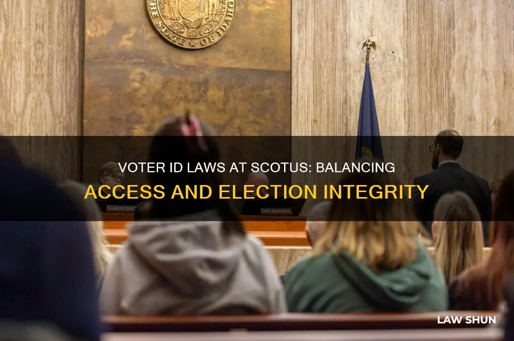 have voter id laws gone to the scotus