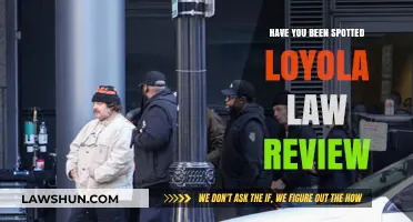 Loyola Law Review Spotlight: Have You Been Spotted?