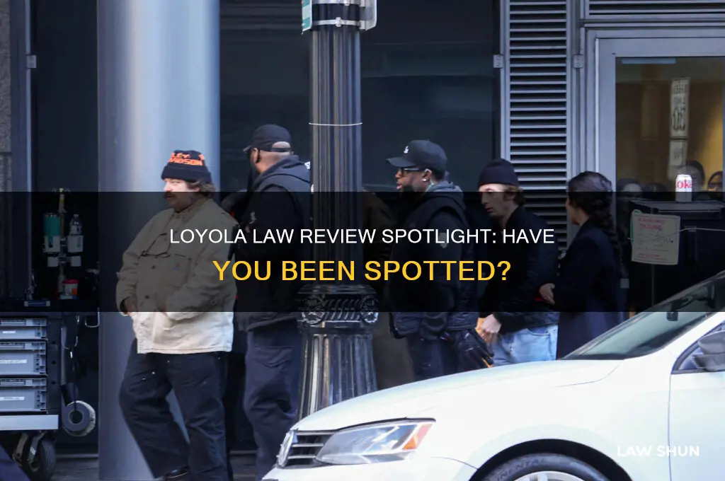 have you been spotted loyola law review