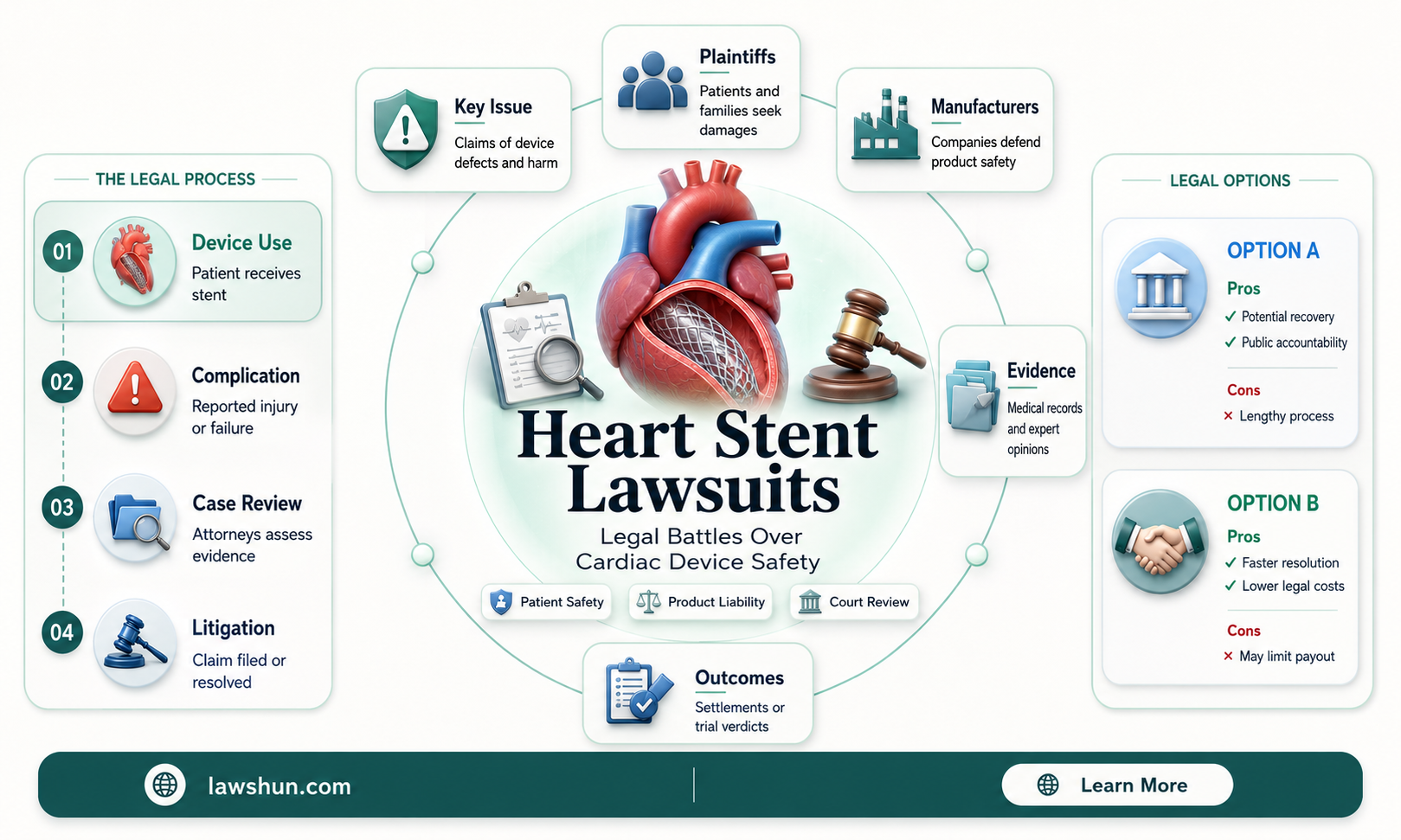 are there any law suits aganist heart stents