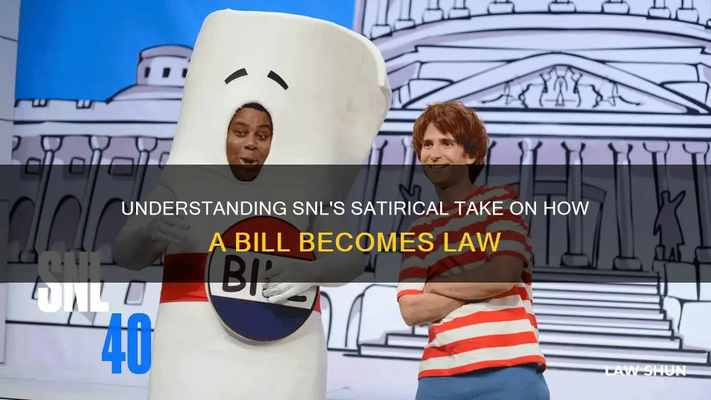 how a bil becomes a law snl