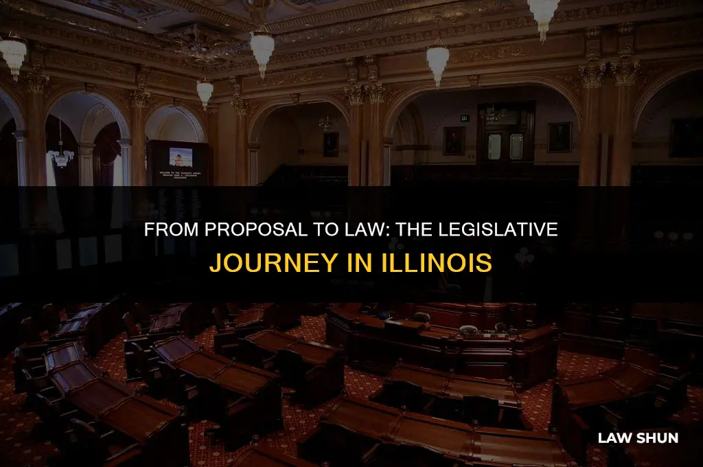 how a bill becoes law illinois