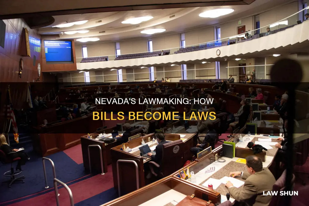 how a bill become a law in nevada