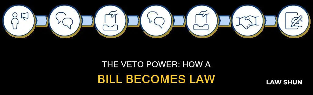 how a bill become a law veto