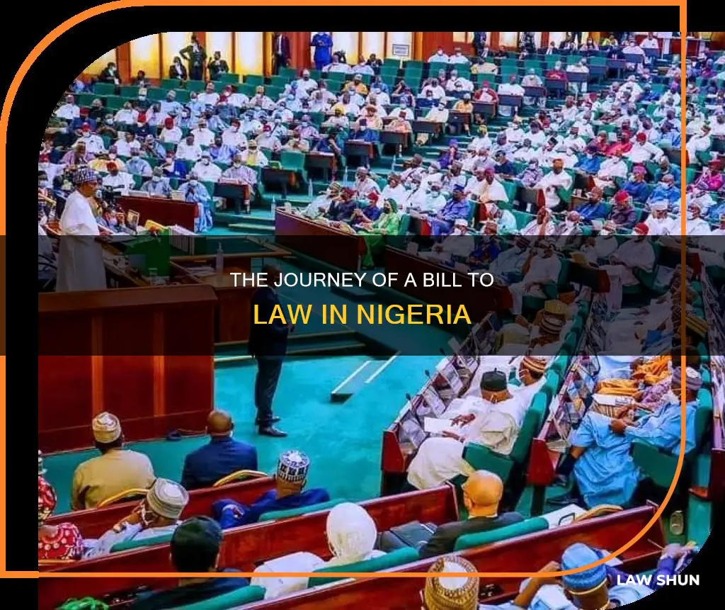 how a bill become law in nigeria