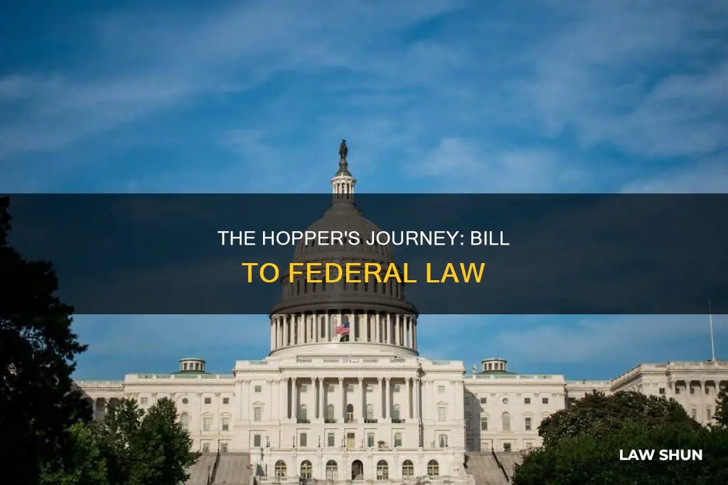 how a bill becomes a federal law hopper