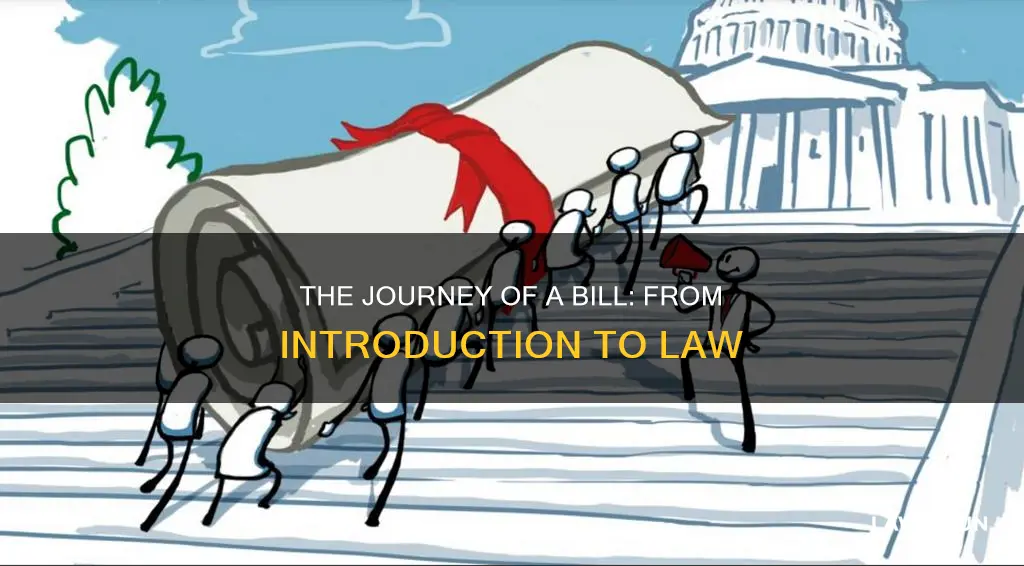 how a bill becomes a law bill introduction