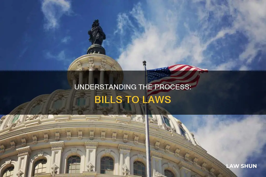 how a bill becomes a law bills on the move