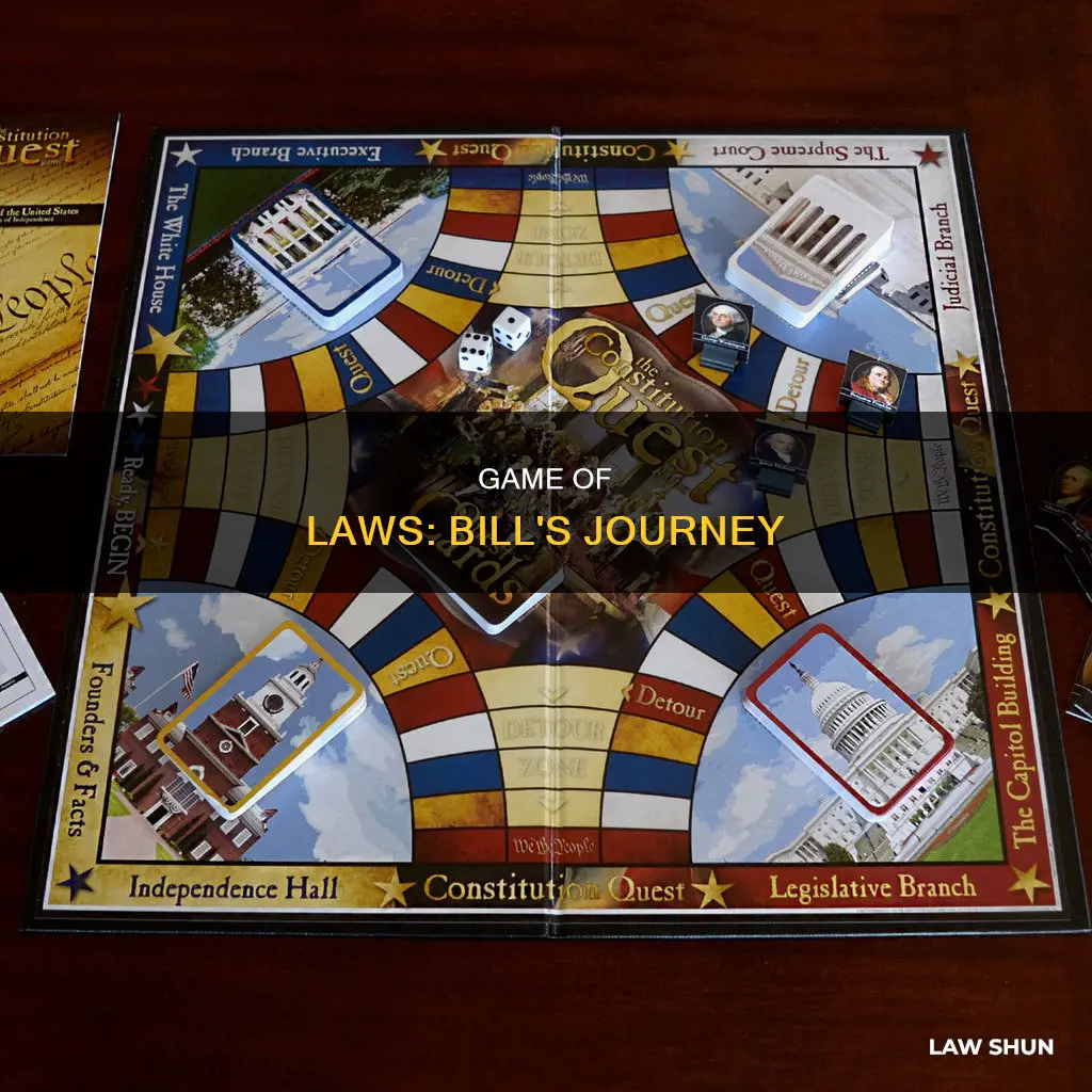 how a bill becomes a law board game project