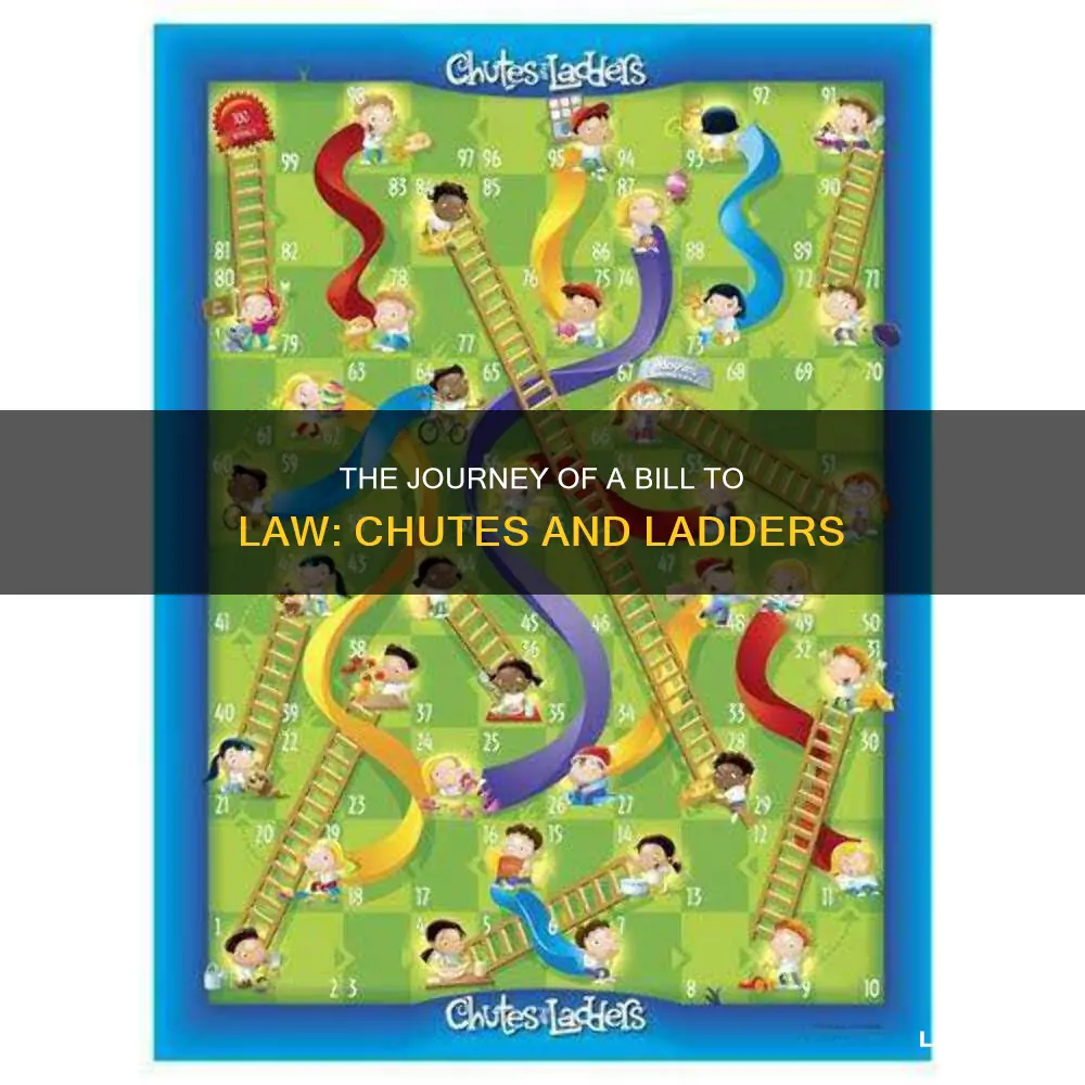 how a bill becomes a law chutes and ladders