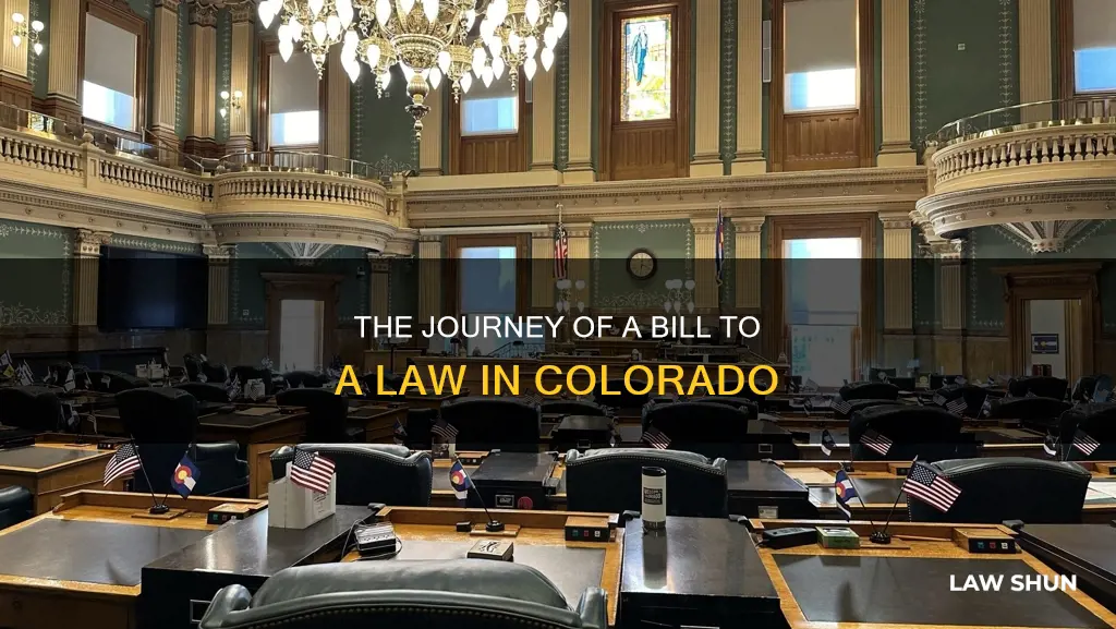 how a bill becomes a law colorado