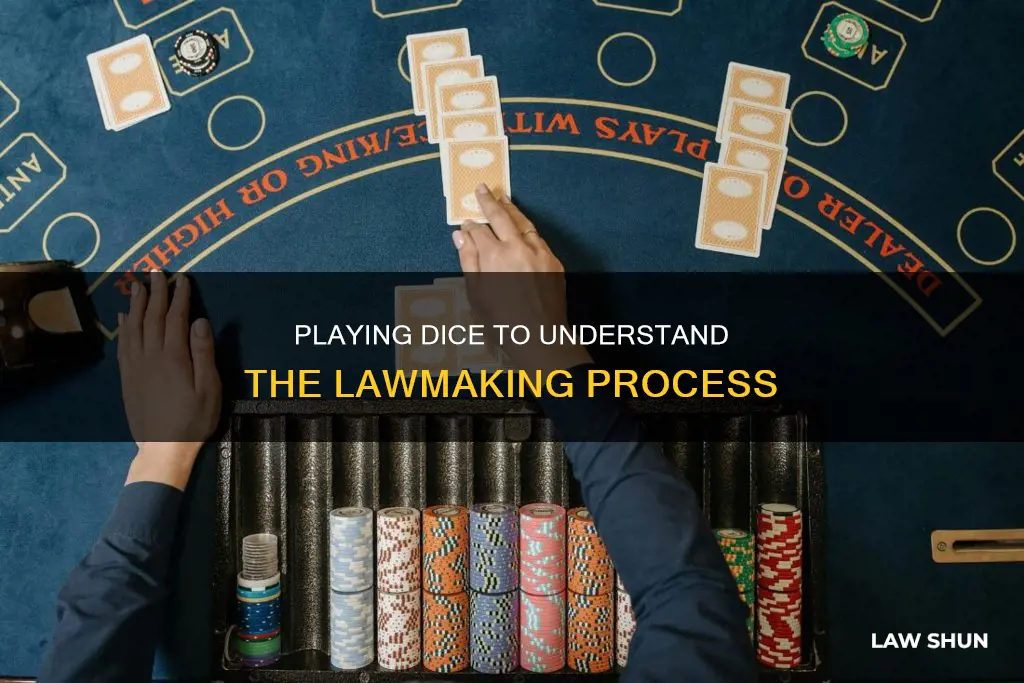 how a bill becomes a law dice game