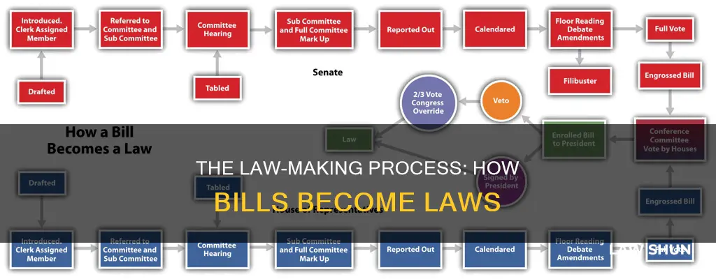 how a bill becomes a law for elementary students