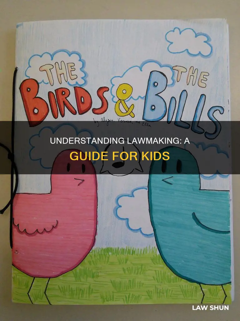 how a bill becomes a law for kids worksheet