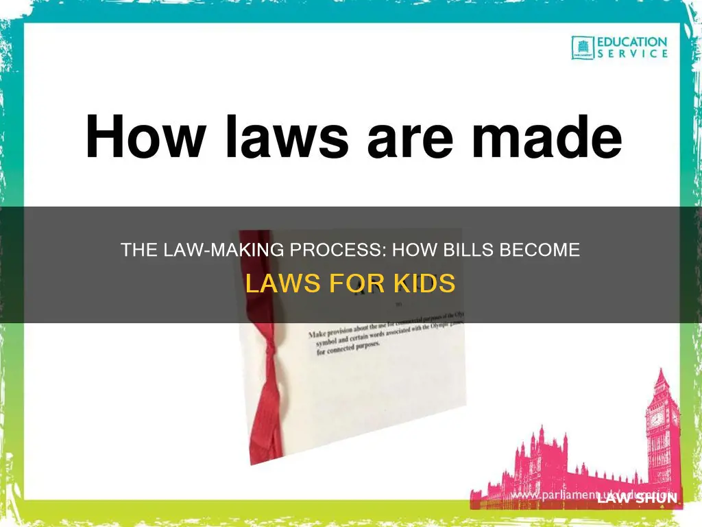 how a bill becomes a law for kids