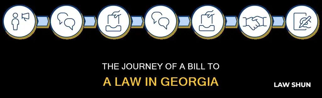 how a bill becomes a law georgia