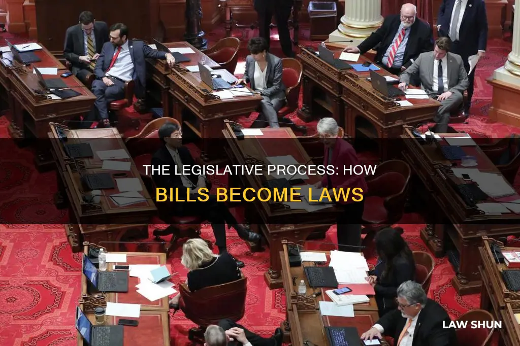 how a bill becomes a law house and senate