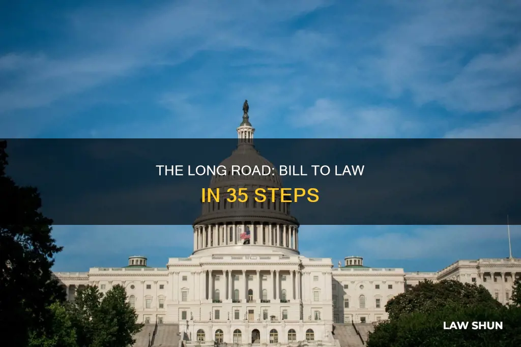 how a bill becomes a law in 35 steps