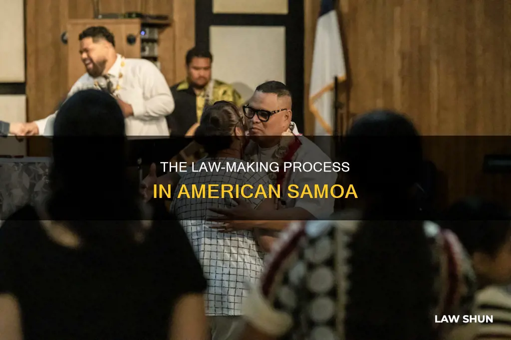 how a bill becomes a law in american samoa