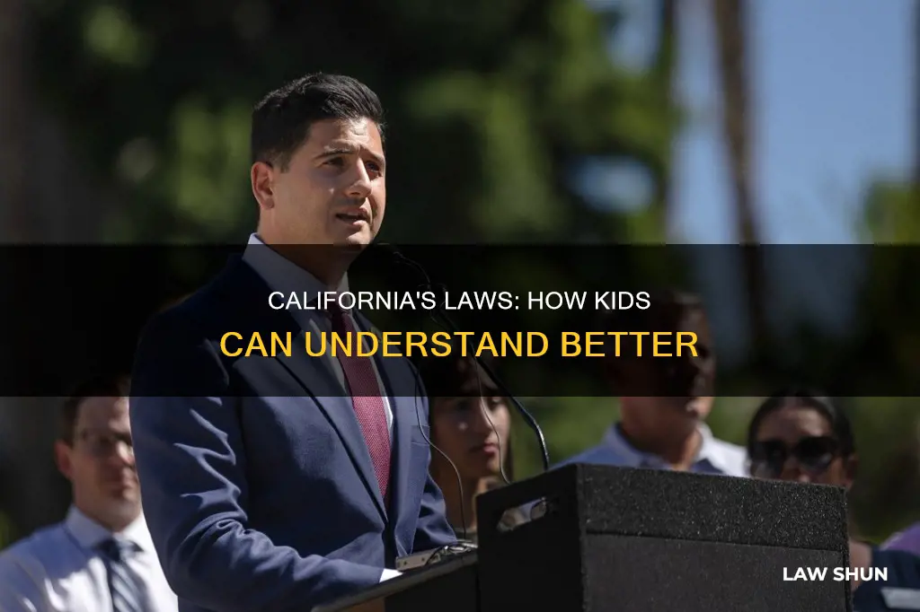 how a bill becomes a law in california for kids