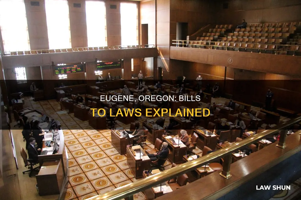 how a bill becomes a law in eugene oregon