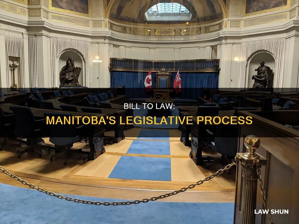 how a bill becomes a law in manitoba