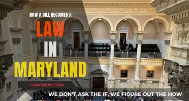 Maryland's Lawmaking Process: From Bill to Act